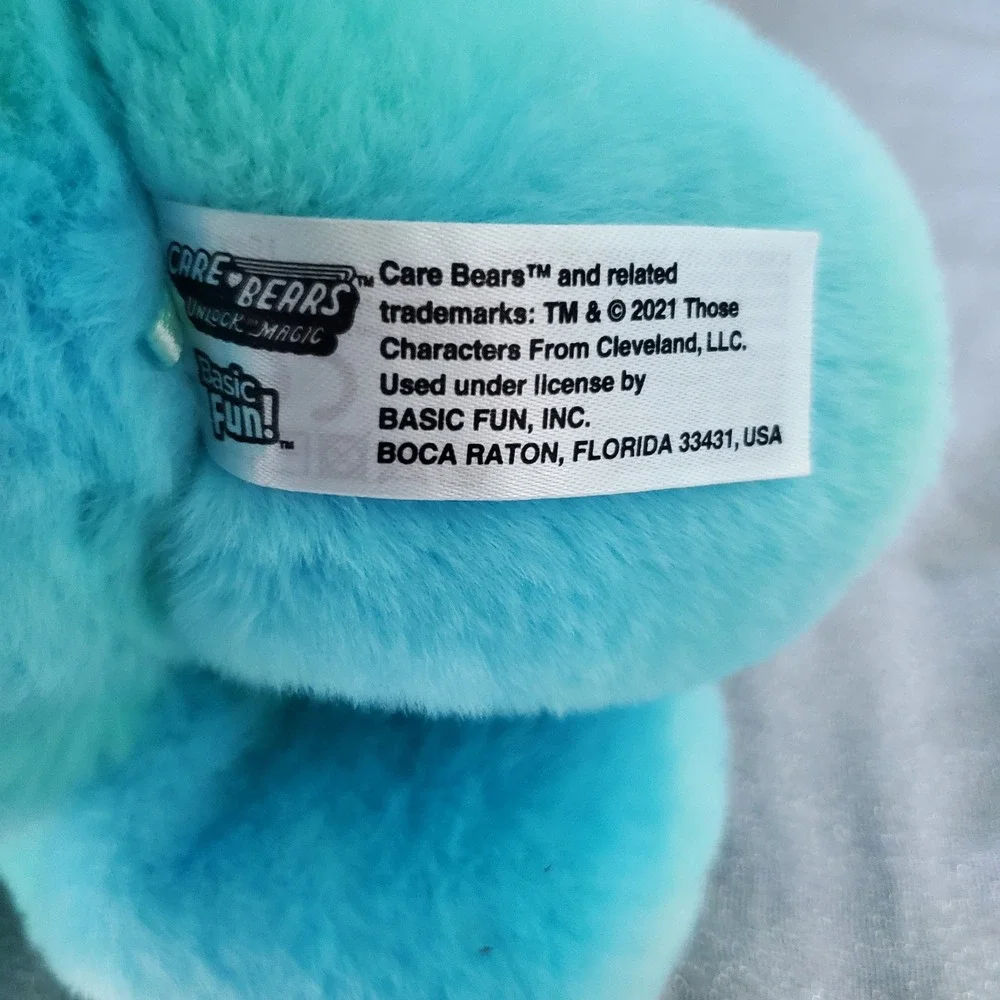 Care Bears Aqua Love‎ the Earth Bear Rainbow Plush Toy 2021